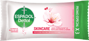 Espadol Dettol Jabón en Barra x1 Skincare