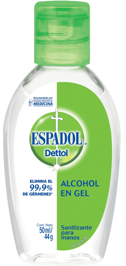 Espadol Dettol Alcohol En Gel Original