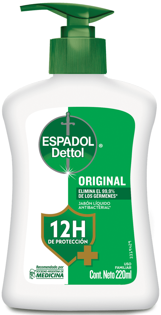 Espadol Dettol Jabón Líquido para manos Original