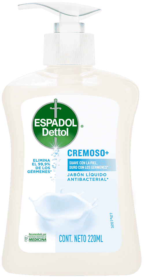Espadol Dettol Jabón Líquido para manos Cremoso