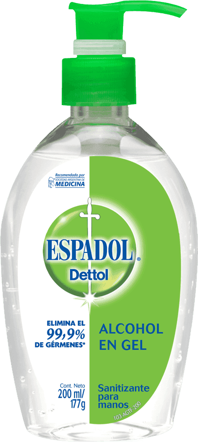 Espadol Dettol Alcohol En Gel Original